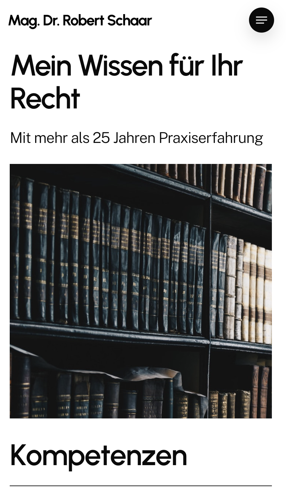 Günstige Website für Rechtsanwälte